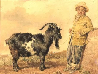 Boy and Goat, 1836